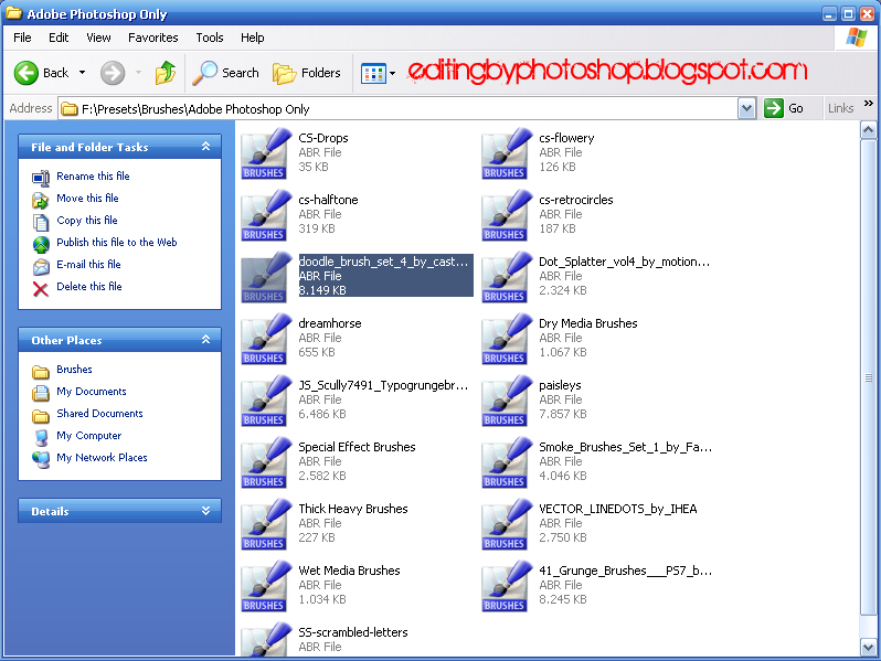 Файл abr. Abr file.