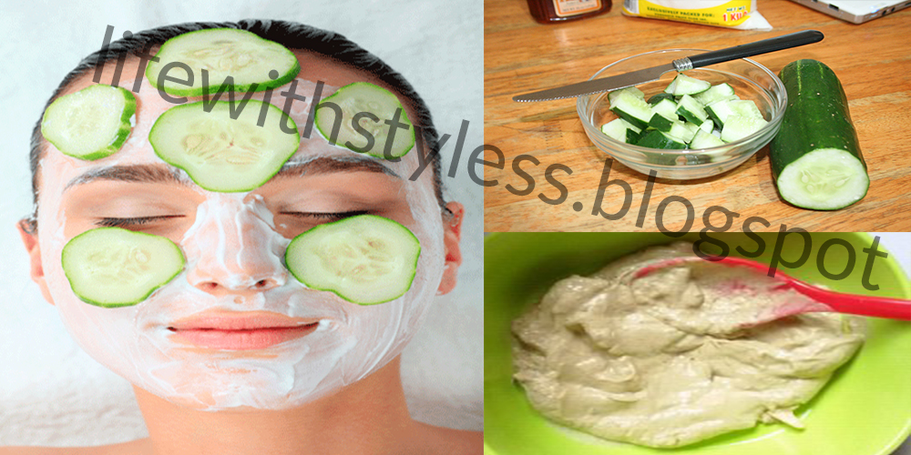 How To Make Cucumber And Milk Face Pack For Dry Skin Life With Styles