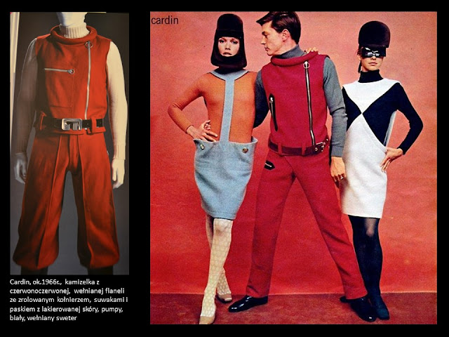 Garderoba Historyczna: Futurystyczna moda lat 60. XX wieku