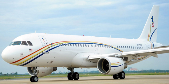 Gambar Pesawat ACJ 320 Milik Kerajaan Malaysia