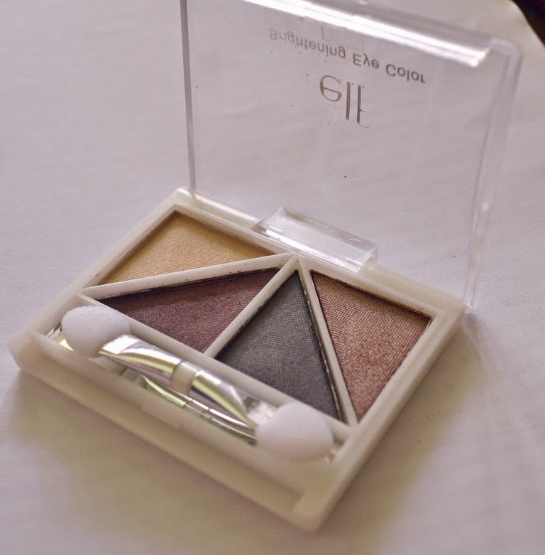 Lava Bean REVIEW ELF Eyeshadow Quad in Day 2 Night