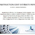 Example of cost estimation report sample