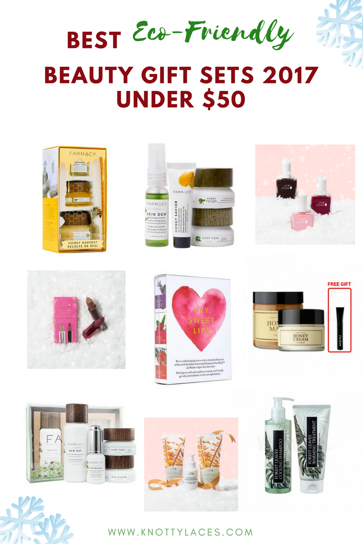 Best EcoFriendly Beauty Gift Sets 2017 Under 50 Knotty Laces