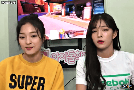 아이돌학교 결방대신 페이스북 생방송 몇몇 조합 움짤들.gif | 인스티즈