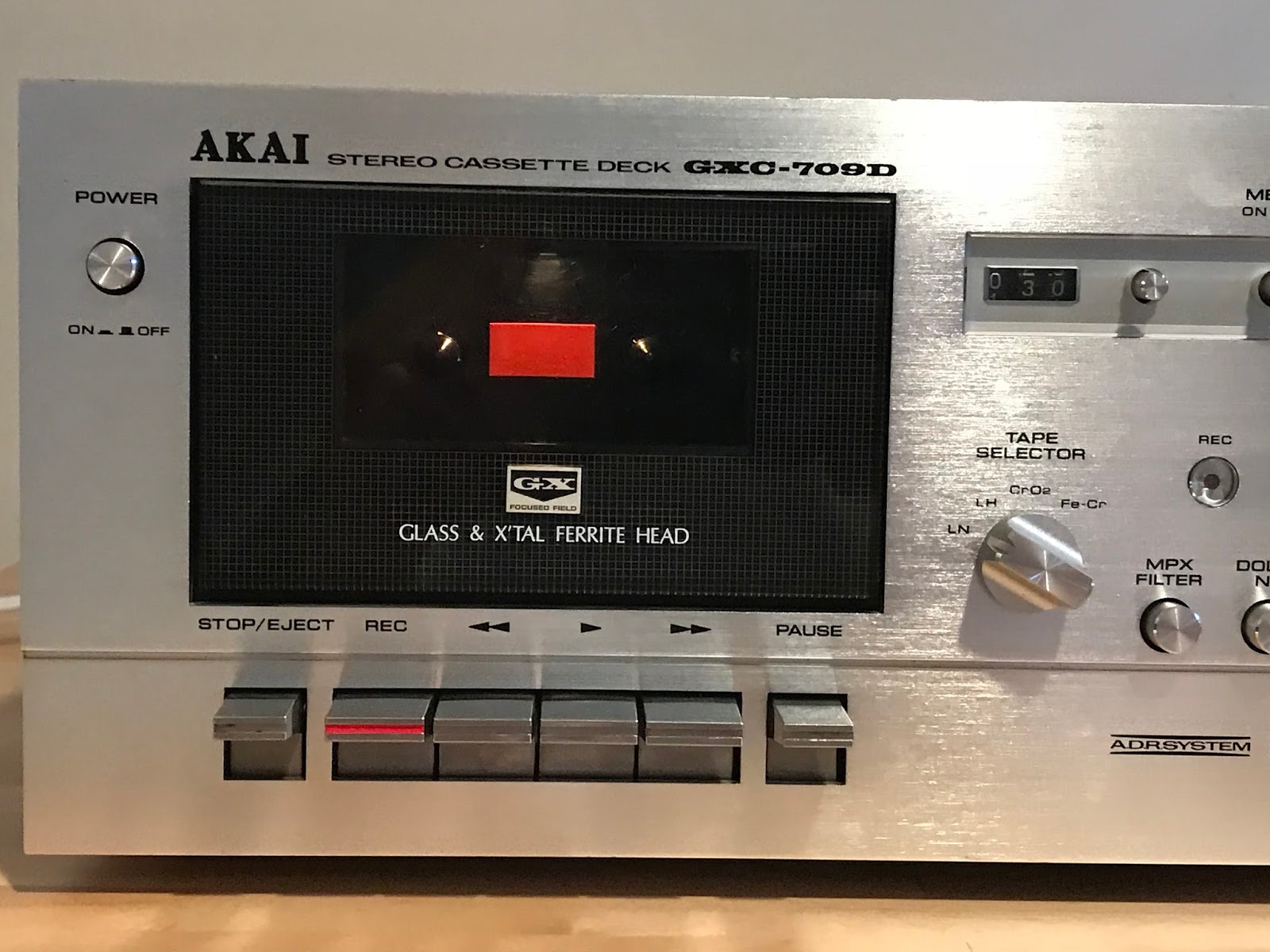 Vintage Stereo Guy AKAI GXC709D Stereo Cassette Deck (197879)
