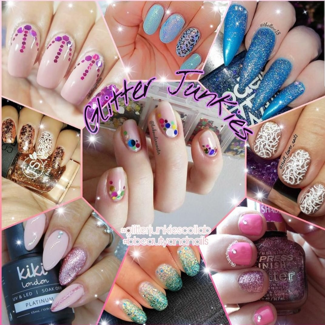 Lillibit´s Nail Art World Manicura "Film Symhony Orchestra" para la colaboración "Glitter Junkies"
