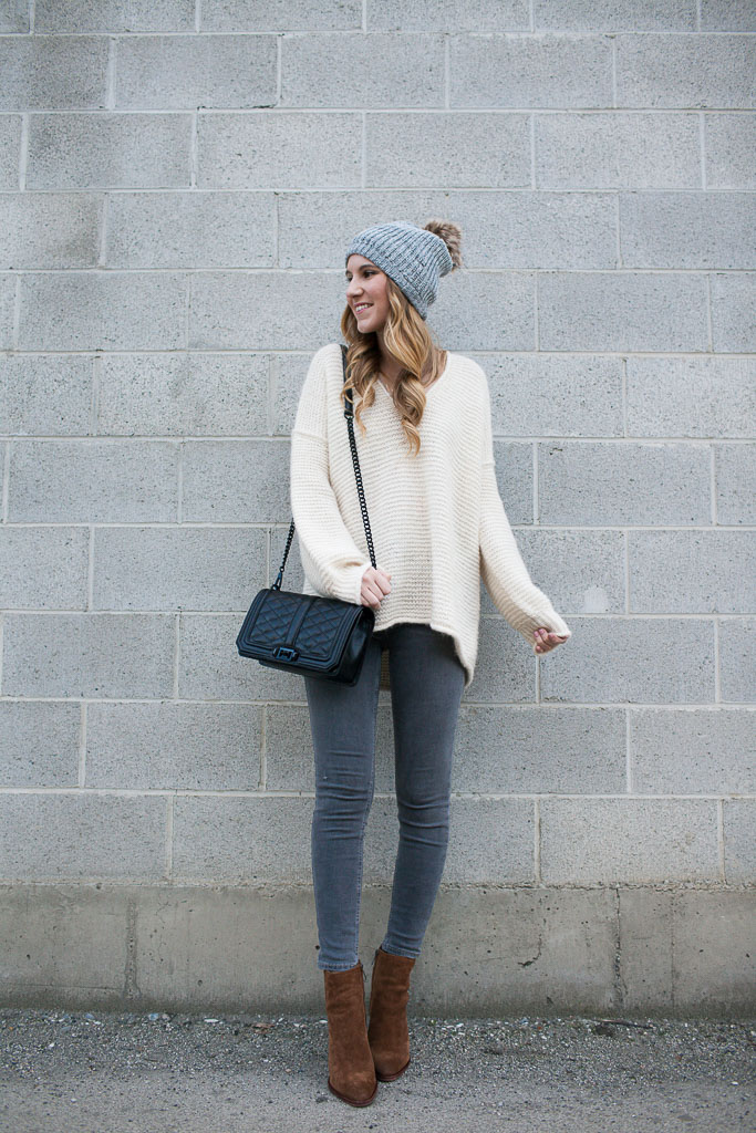 Cozy Cream Sweater Twenties Girl Style