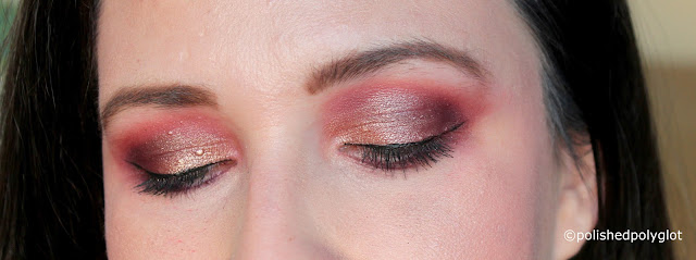 Burgundy Makeup Look with BH Cosmetics Zodiac palette