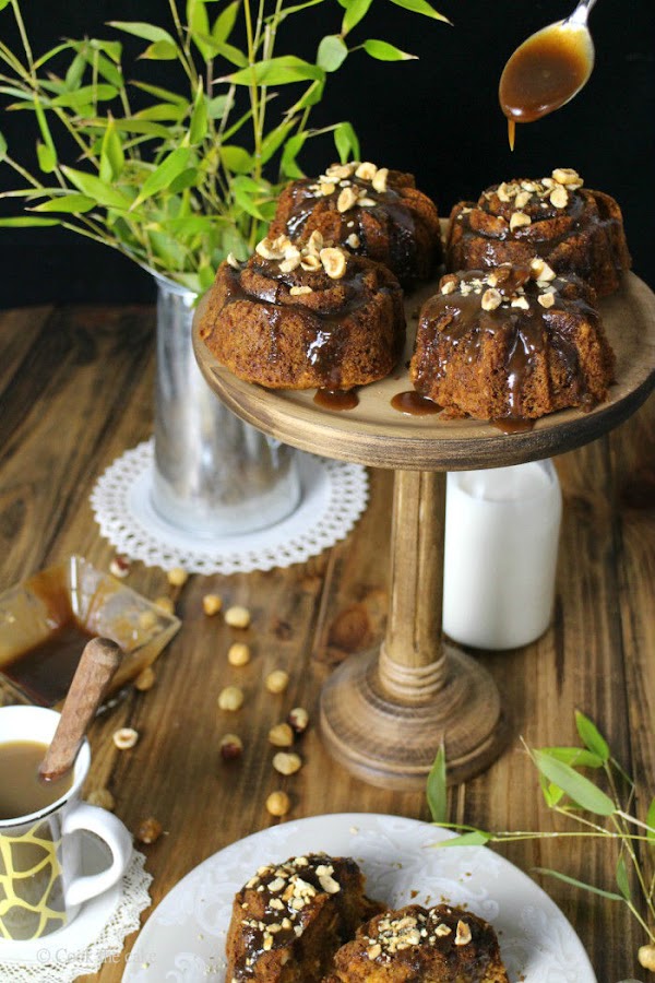 carrot-cake, toffee, bizcocho-zanahoria, hazelnut-cake, avellanas