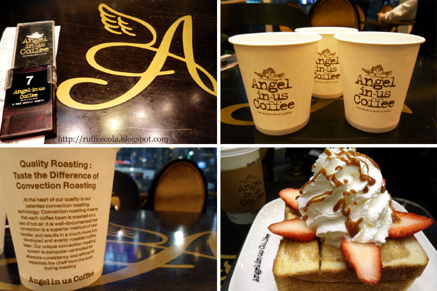 travel tales 2012 March Busan Angel in us Coffee