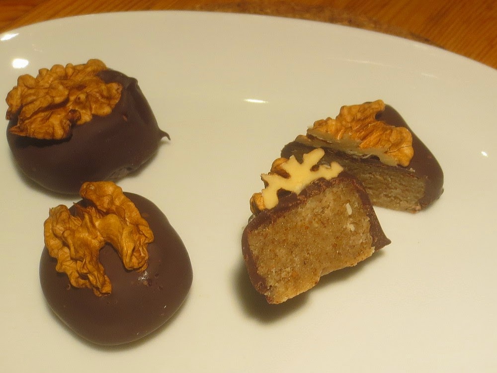 Barbaras Spielwiese: Weihnachtliche Pralinen