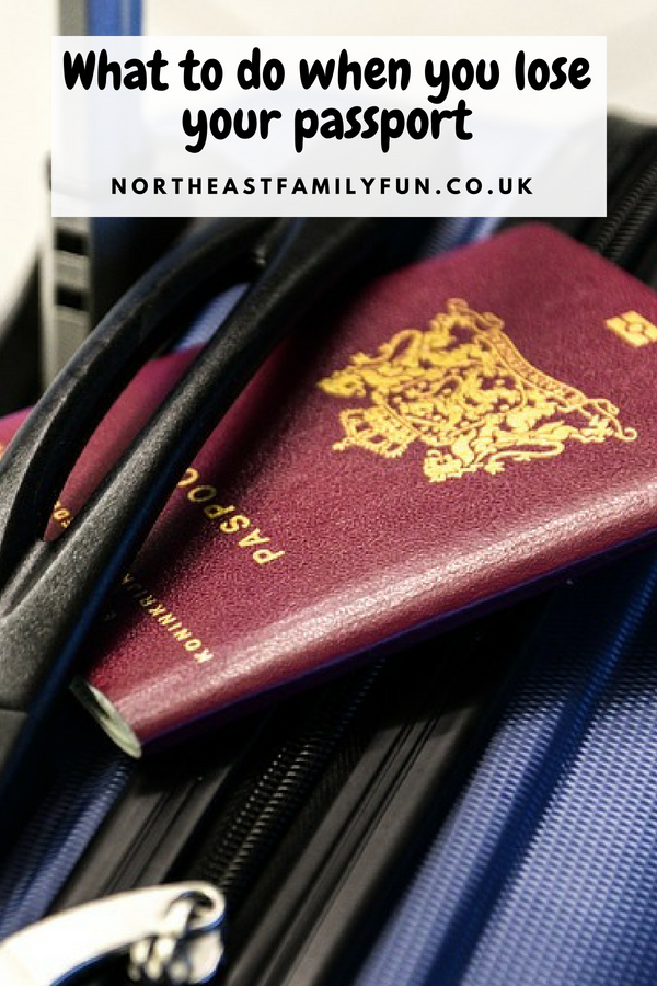 What happens at Durham Passport Office during an urgent lost passport