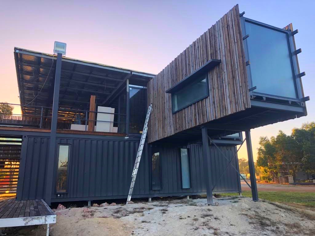 Shipping Container Homes: Kaloorup Shipping Container House, Australia