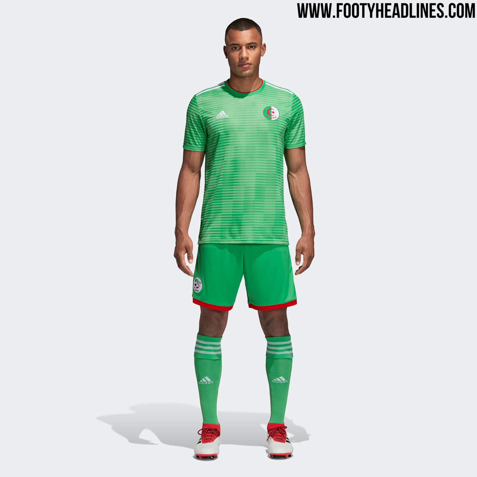 Adidas Algeria 2018 Home Kit Released + Away Kit Leaked - Footy Headlines