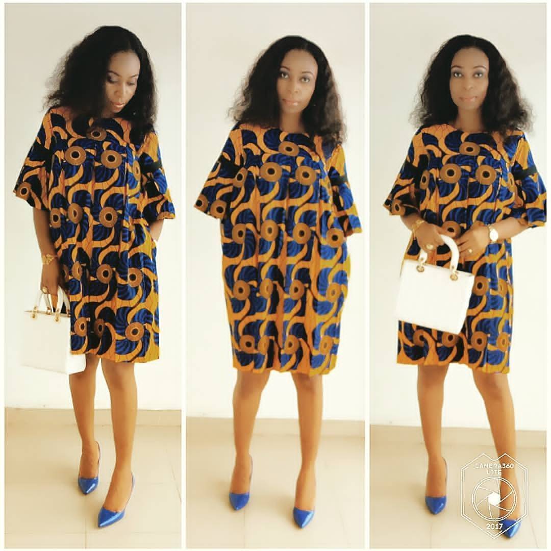 free short ankara gowns