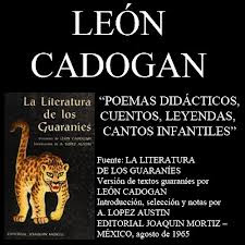 León Cádogan y sus poemas didácticos