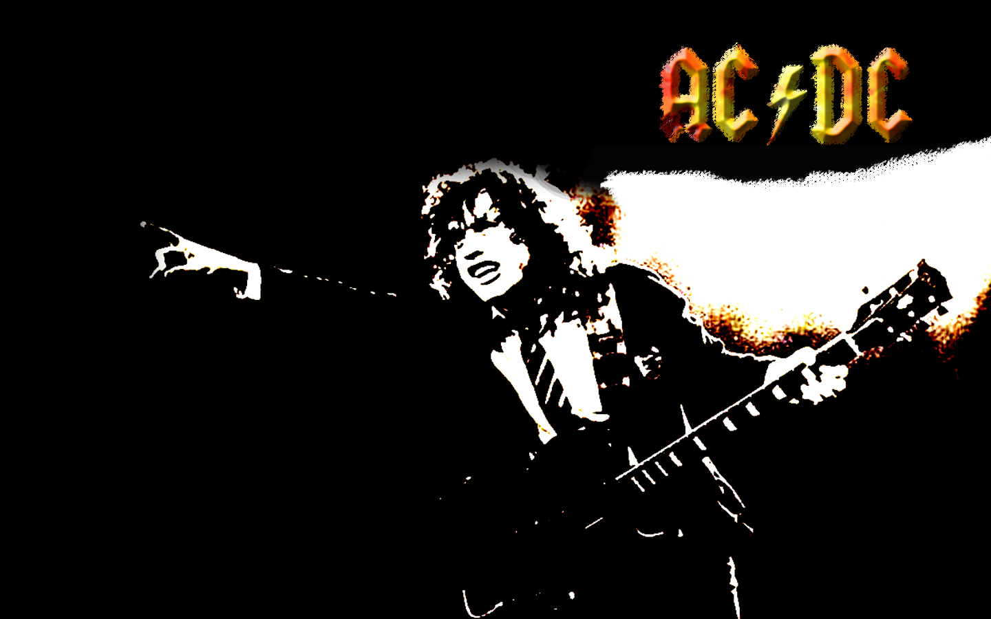 Wallpaper de Rock: wallpaper AC/DC Papel de Parede