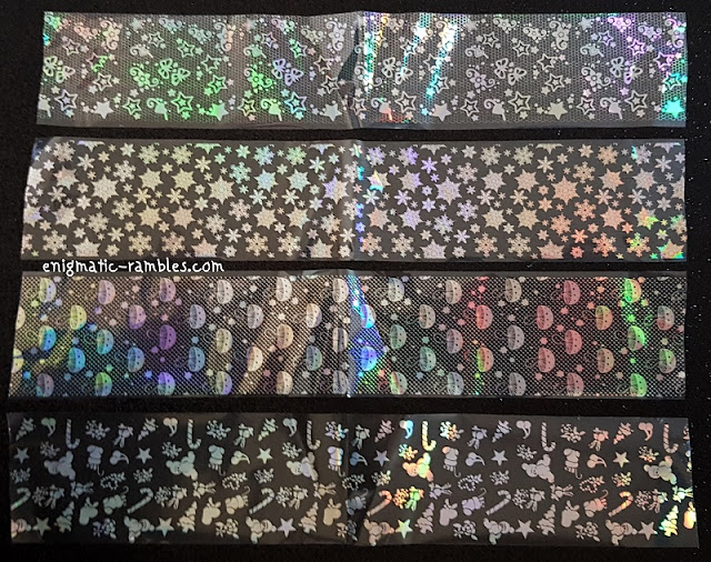 Review Born Pretty Store 12 Pcs Holographic Nail Foils #41600 Review-Born-Pretty-Store-12-Pcs-Holographic-Nail-Foils-#41600