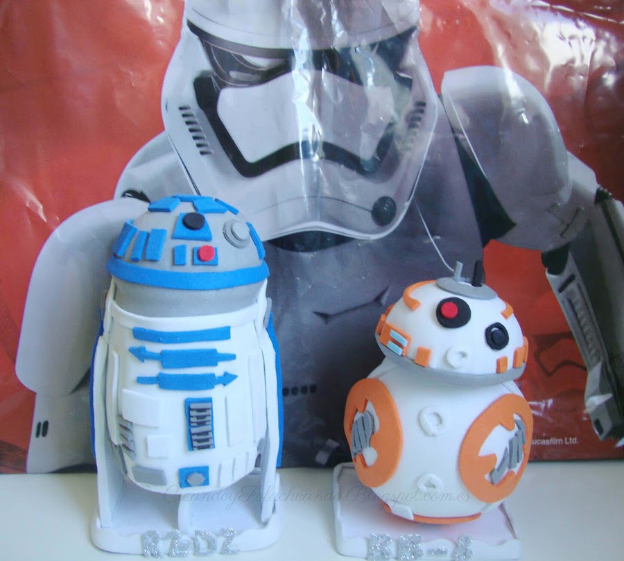 Fofuchos de Star Wars: R2-D2 y BB-8