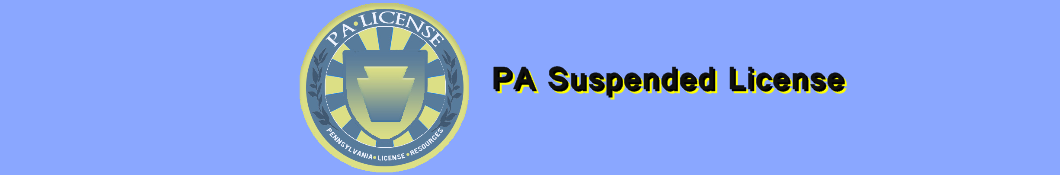 PA Suspended License
