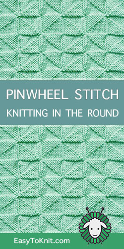 Free knitting pattern in the round. Only Knit Purl