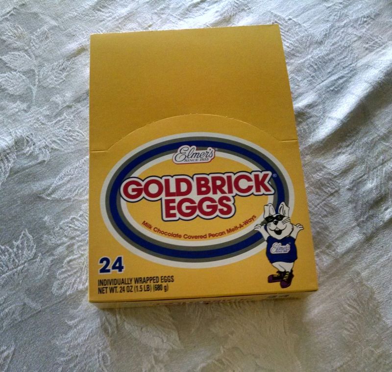 PawPaw's House Gold Brick Eggs