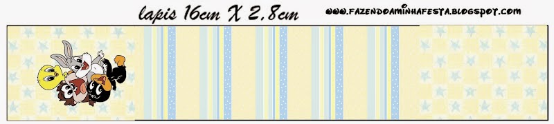 Lonney Tunes Bebés: Etiquetas Candy Bar para Imprimir Gratis. Etiquetas de Lonney Tunes Bebés para imprimir gratis.