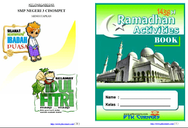 Buku Kegiatan Ramadhan Untuk Siswa SMP Perangkat Akreditasi