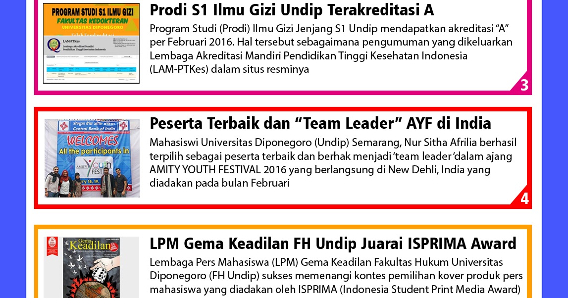 Akreditasi Program Studi Undip