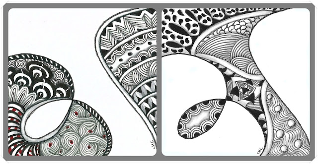 LonettA_Tangle-Mosaic-Project #3_Single Tiles_Christine