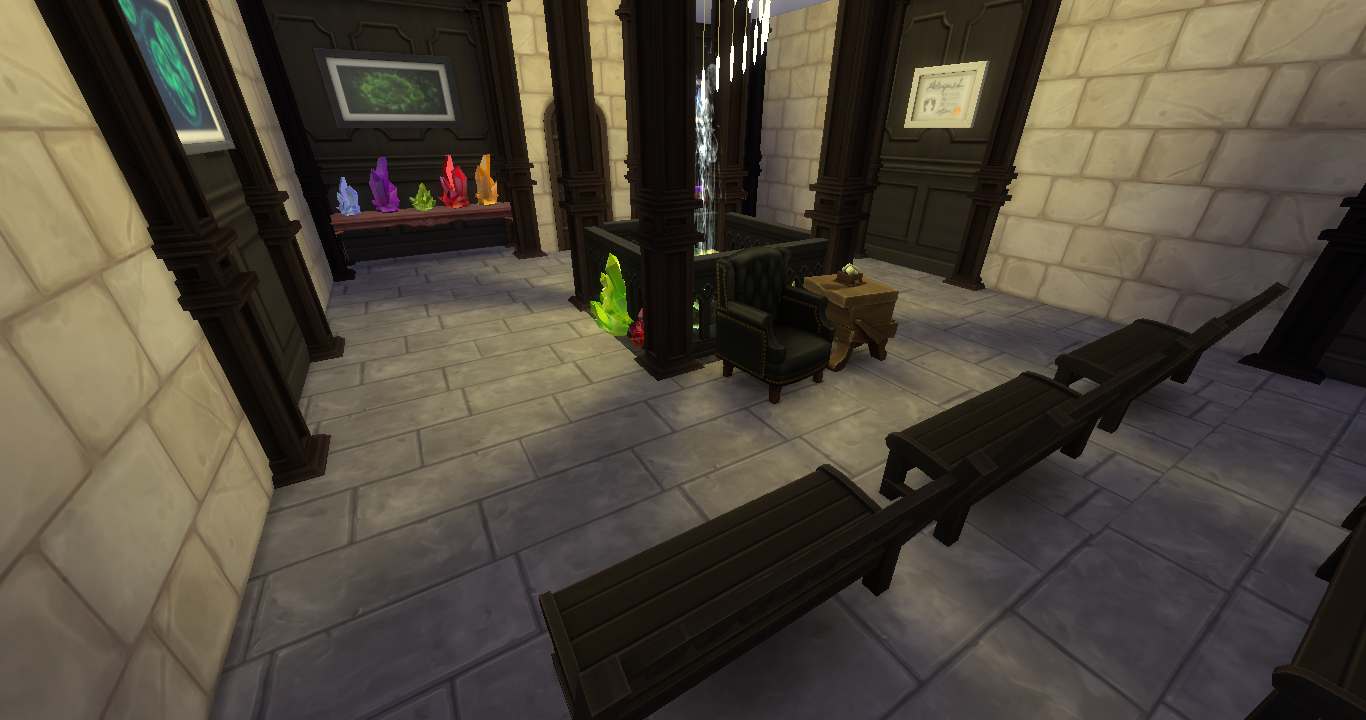 Hogwarts The Sims 4 ปราสาทฮอกวอตส์ The Sims 4