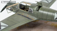 Messerschmitt BF-108 Eduard 1/48 plastic scale model Bulgarian Air  Force