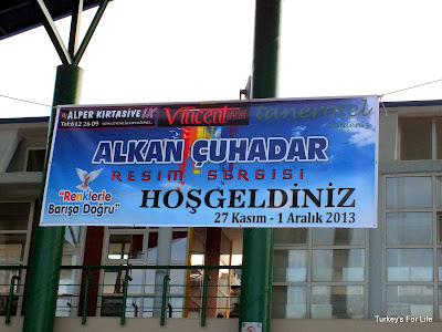 Alkan Çuhadar Art Exhibition, Fethiye Culture Centre