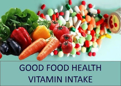 Good Food Health Vitamin Intake