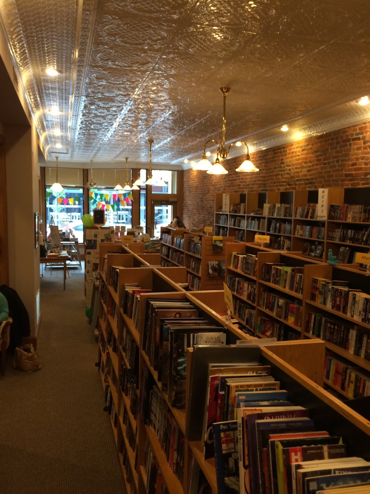 The Indie Bob Spot Main Street Books Lafayette, IN