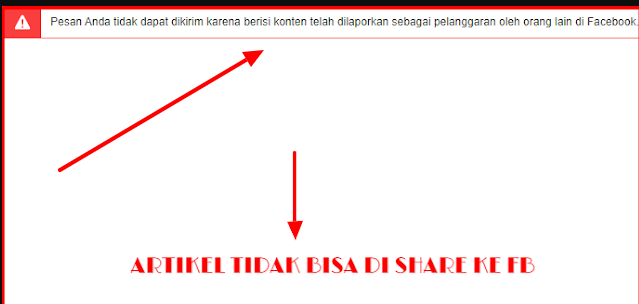 Artikel Blog Saya Tidak Bisa Di Share Ke Facebook, Ada Apa Yah? Artikel Blog Saya Tidak Bisa Di Share Ke Facebook, Ada Apa Yah?