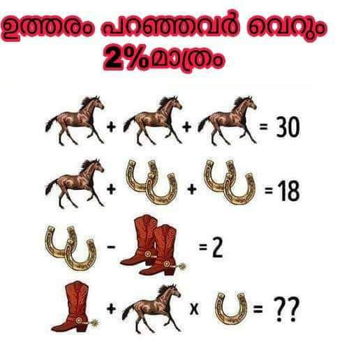 Horse Horseshoe Boot Puzzle with Answer Forward Junction Puzzles