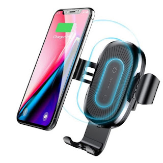 Baseus 10W Qi Wireless Car Charger Phone Holder