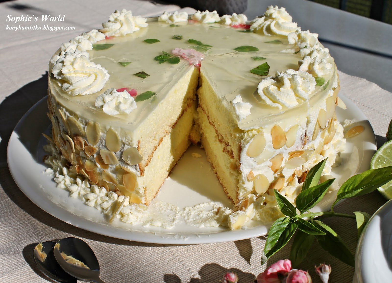 Sophie`s World : Bazsalikomos lime torta - extra finom ( Limetten ...