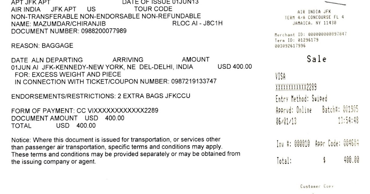 air india extra baggage