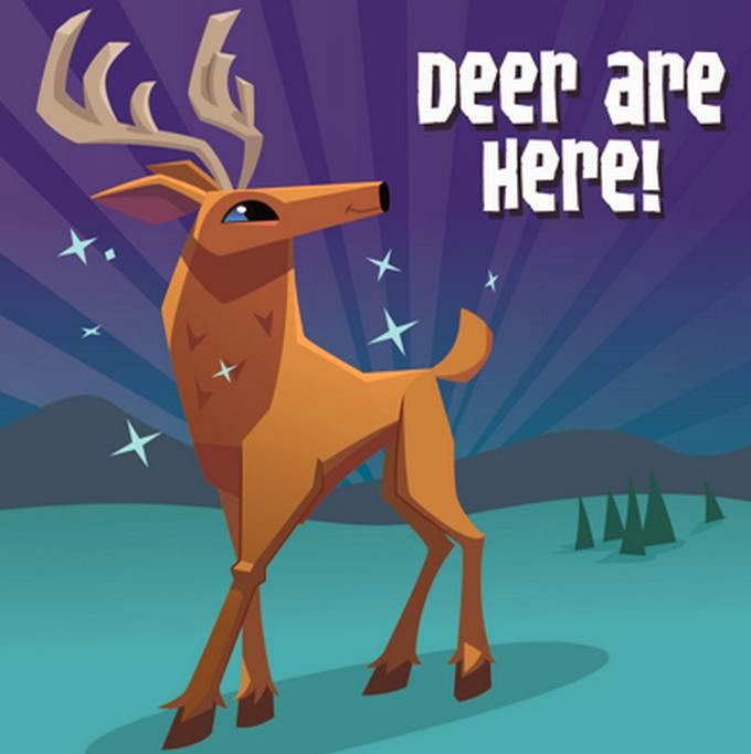 Animal Jam Buddies Deer Antlers