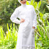 Model Baju Muslim Warna Putih Modern