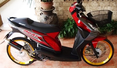 Gambar Modifikasi Motor Beat Cbs Iss Motormodif 26