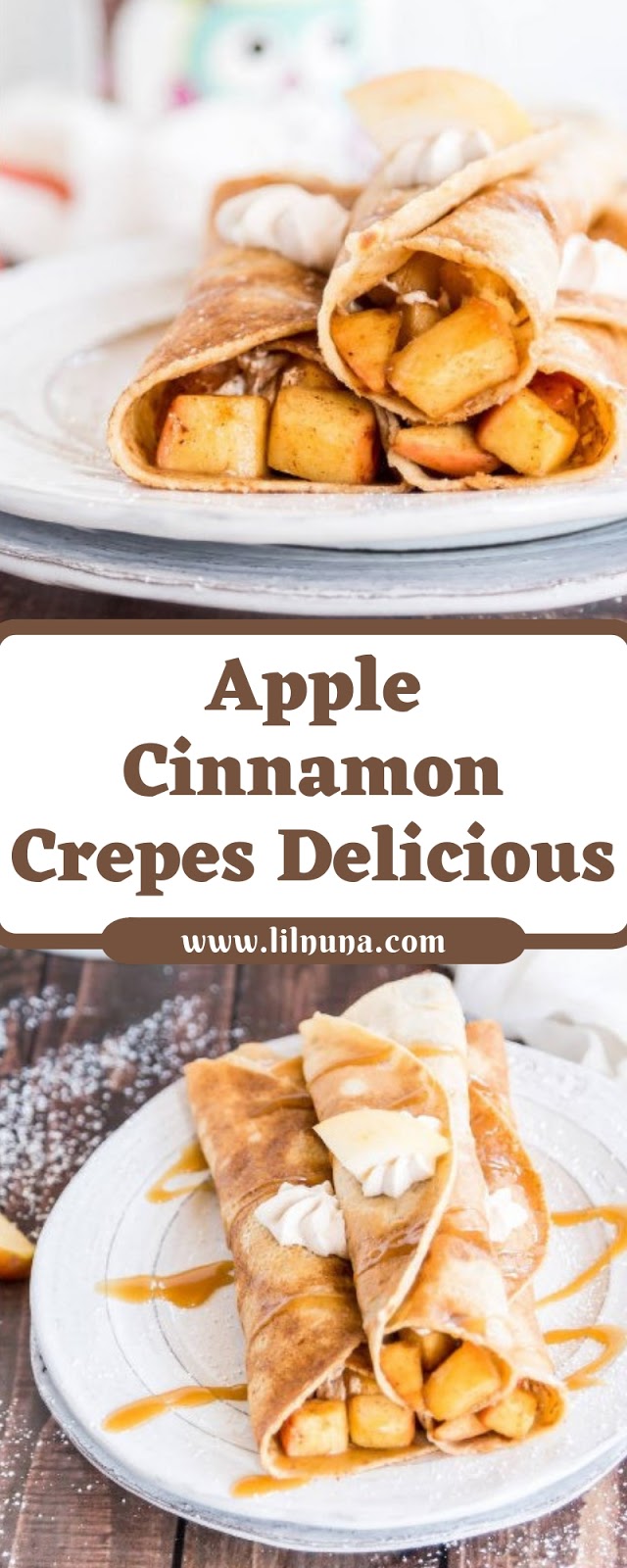 Apple Cinnamon Crepes Delicious