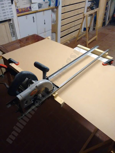 Radiale dei poveri (poor radial saw)