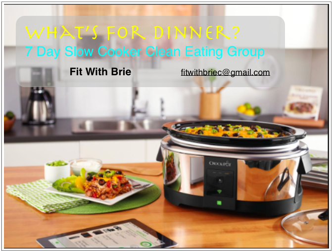 Fit With Brie Calling All Crock Pot Cooks!