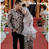 Gamis Batik Couple Kombinasi Brokat