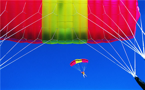 Parachute Adventure Sport Wallpaper