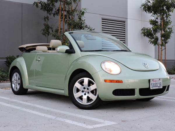 Used 2007 Volkswagen Beetle Convertible By Owner 2007 Volkswagen Beetle Convertible