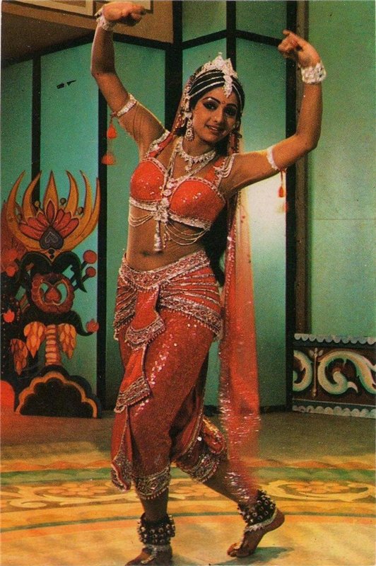 Sridevi: Sridevi as a classical dancer in Jaag Utha Insaan (1984)